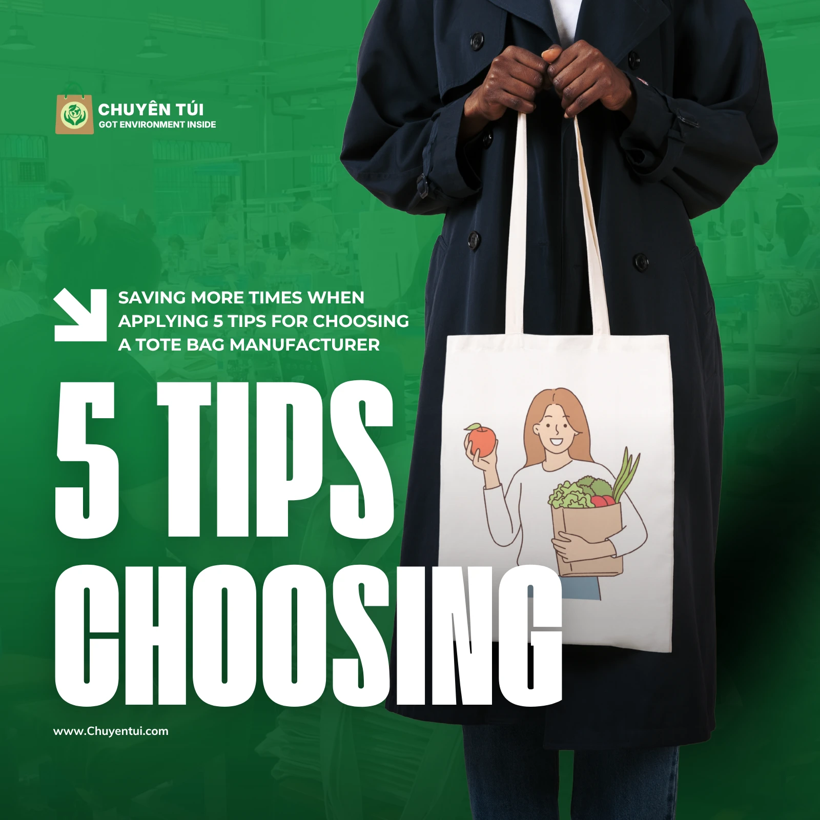 5 Tips for Choosing A Tote Bag Manufacturer