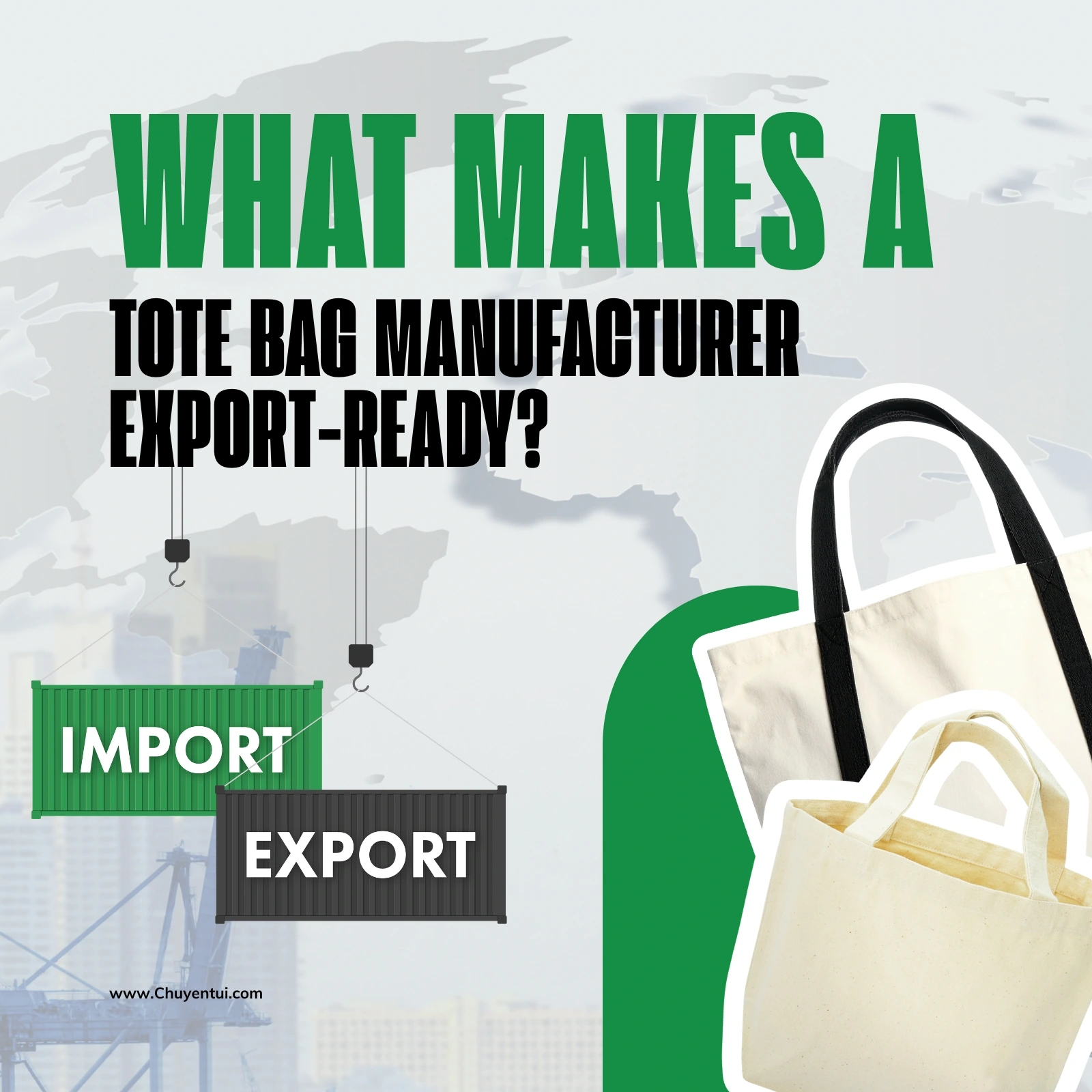 What Makes a Tote Bag Manufacturer Export-Ready