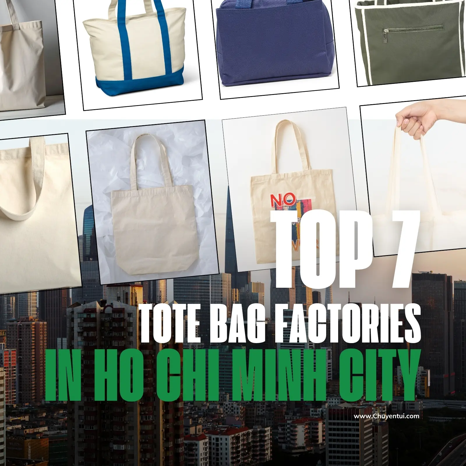 Top 7 Tote Bag Factories in Ho Chi Minh City