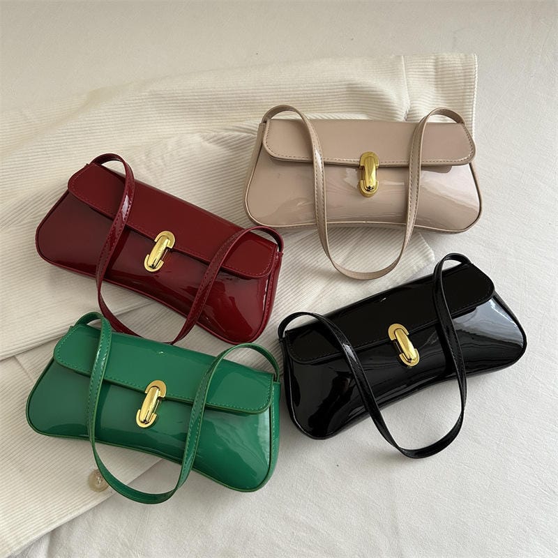 OEM Custom SW Niche High-end 2026 Versatile Armpit Simple Women's Shoulder Bag Spring Summer Solid Color Leather Underarm Bags Sling Bag