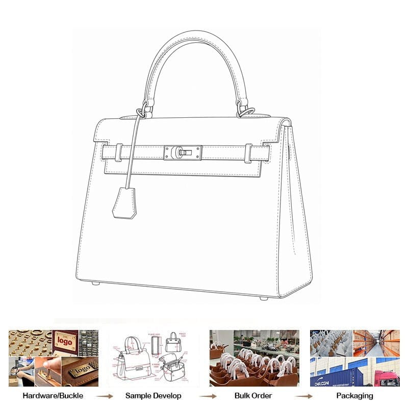Custom Textured Leather Backpack High-Grade ODM Factory Manufacturer